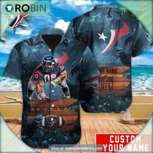 Houston Texans Mascot Football NFL Hawaiian Shirt