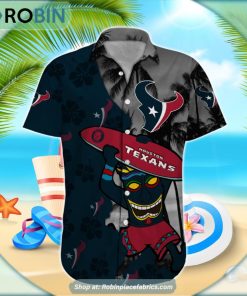 Houston Texans Tiki Man NFL Hawaiian Shirt