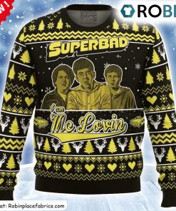 I Am Mc Lovin Superbad Ugly Christmas Sweatshirt, Sweater I Am Mc Lovin Superbad Ugly Christmas Sweatshirt, Sweater