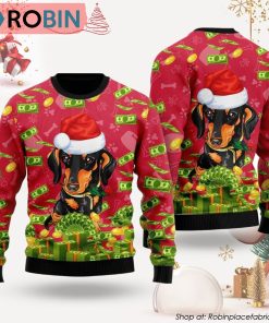 I Work Hard So That My Dog Can Have A Better Life Ugly Christmas Sweater