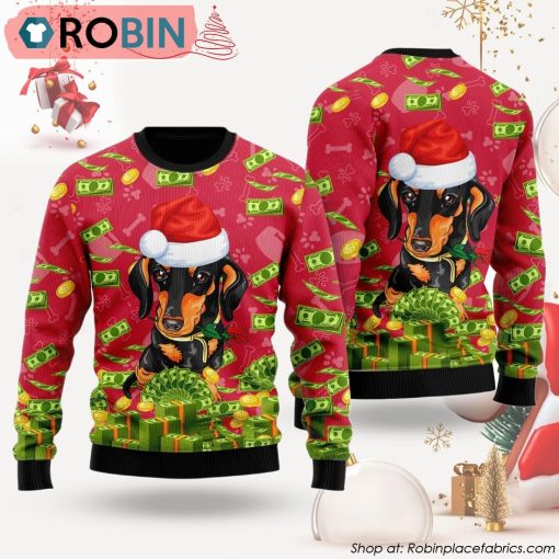 I Work Hard So That My Dog Can Have A Better Life Ugly Christmas Sweater