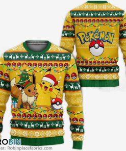 Iconic Monster Duo Christmas Ugly Sweater 3D Printed