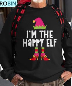 im-the-happy-elf-matching-christmas-costume-ugly-christmas-sweatshirt-1