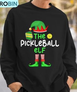 im-the-pickleball-elf-christmas-family-matching-pajama-ugly-christmas-sweatshirt-3