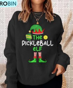im-the-pickleball-elf-christmas-family-matching-pajama-ugly-christmas-sweatshirt-4