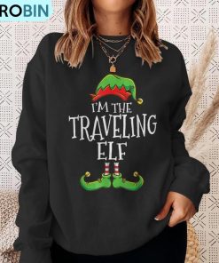 im-the-traveling-elf-family-matching-christmas-pajama-ugly-christmas-sweatshirt-4