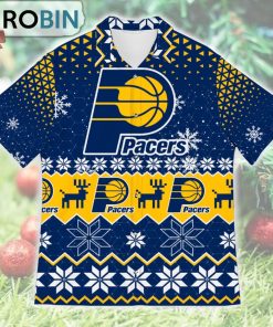 Indiana Pacers Ugly Christmas Design Short Sleeve Shirt