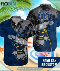 Indianapolis Colts Tiki Man NFL Hawaiian Shirt