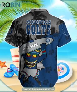 Indianapolis Colts Tiki Man NFL Hawaiian Shirt Indianapolis Colts Tiki Man NFL Hawaiian Shirt