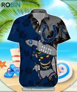 Indianapolis Colts Tiki Man NFL Hawaiian Shirt
