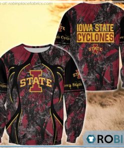 Iowa State Cyclones Hunting Pattern All Over Print Sweatshirt