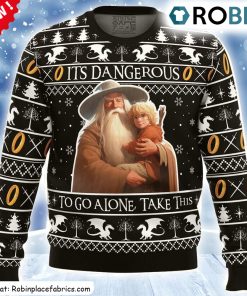 its-dangerous-to-go-alone-lord-of-the-rings-ugly-christmas-sweatshirt-sweater-2