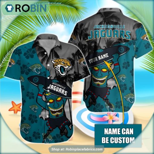 Jacksonville Jaguars Tiki Man NFL Hawaiian Shirt