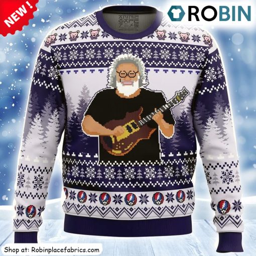 Jerry Garcia Grateful Dead Ugly Christmas Sweatshirt, Sweater
