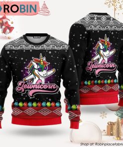 Jewnicorn Ugly Christmas Sweater