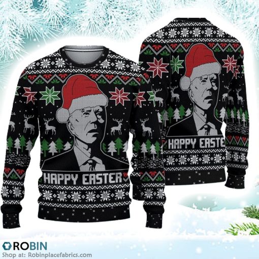 Joe Biden Happy Easter Christmas Ugly Sweater 3D Printed