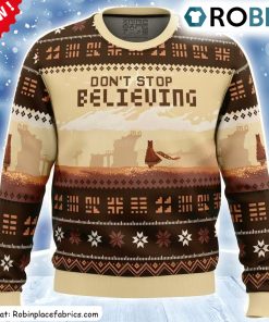 journey-ugly-christmas-sweatshirt-sweater-1