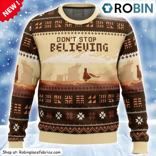 Journey Ugly Christmas Sweatshirt, Sweater