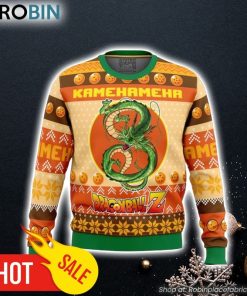 Kamehameha Dragon Ball Z Ugly Christmas Sweater 3D For Men and Women