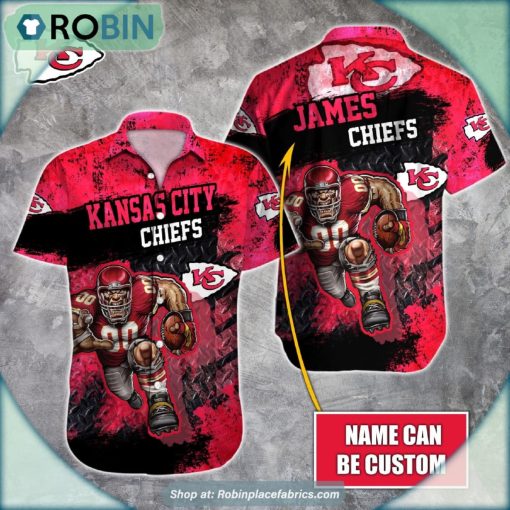 Kansas City Chiefs Mascot 3D Printed Summer Hawaiian Shirt
