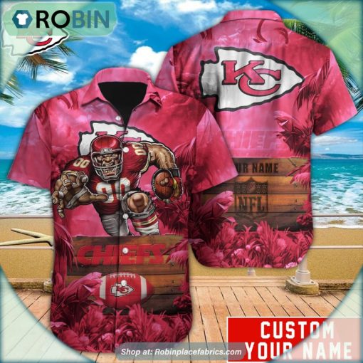 Kansas City Chiefs Mascot Football NFL Hawaiian Shirt