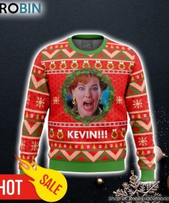 Kevin Home Alone Ugly Christmas Sweater 3D For Men and Women