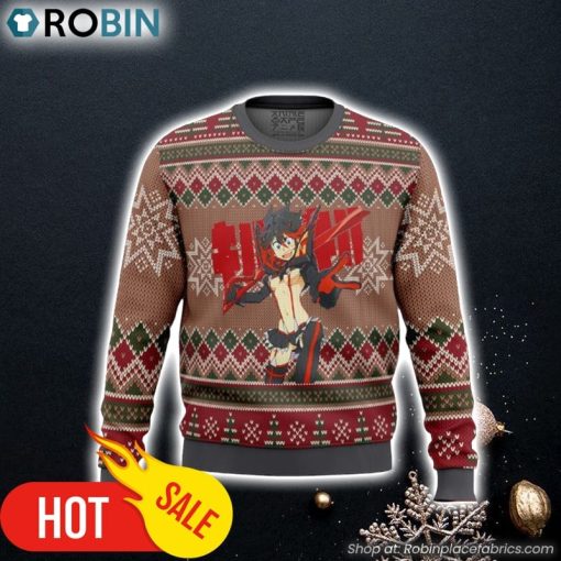 Kill La Kill Ugly Christmas Sweater 3D For Men and Women
