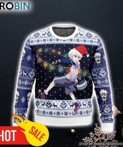 Killua Zoldyck v2 Hunter X Hunter Ugly Christmas Sweater 3D For Men and Women