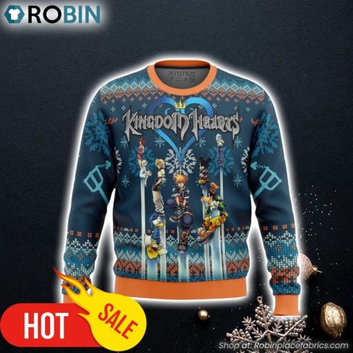 Kingdom Hearts Alt Ugly Christmas Sweater 3D For Men and Women