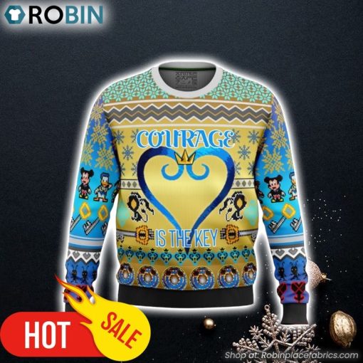 Kingdom Hearts Ugly Christmas Sweater 3D For Men and Women