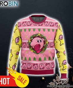 Kirby Ugly Christmas Sweater 3D For Men and Women