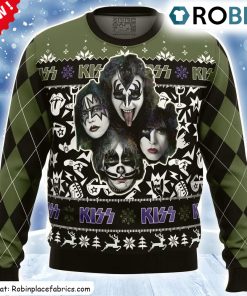 Kiss Band Ugly Christmas Sweatshirt, Sweater Kiss Band Ugly Christmas Sweatshirt, Sweater