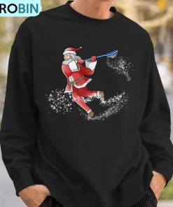 lacrosse-santa-christmas-cool-lax-sport-ugly-x-mas-pajama-ugly-christmas-sweatshirt-3