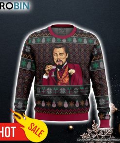 Laughing Leo DiCaprio Meme Ugly Christmas Sweater 3D For Men and Women
