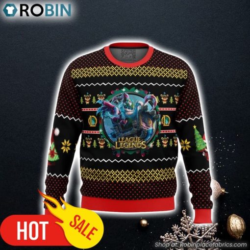 League of Legends Ugly Christmas Sweater 3D For Men and Women