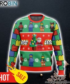 Lego Christmas Ugly Christmas Sweater 3D For Men and Women Lego Christmas Ugly Christmas Sweater 3D For Men and Women