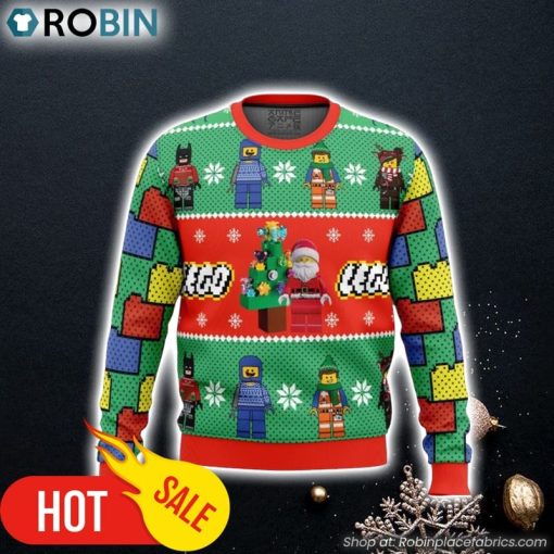 Lego Christmas Ugly Christmas Sweater 3D For Men and Women