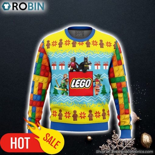 Lego Ugly Christmas Sweater 3D For Men and Women