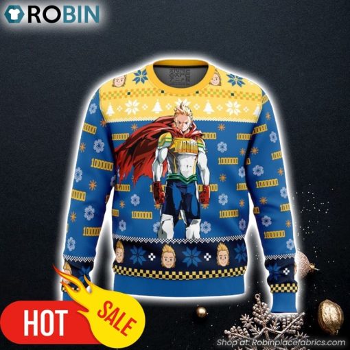 Lemillion Christmas My Hero Academia Ugly Christmas Sweater 3D For Men and Women