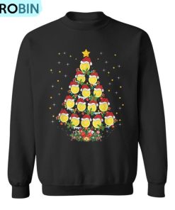 Lemon Lover Xmas Lemon Christmas Tree Ugly Christmas Sweatshirt