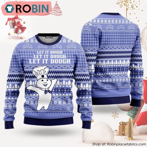 Let It Dough Ugly Christmas Sweater