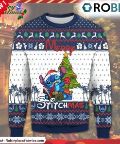 Lilo Stitch Stichmas Ugly Christmas Sweatshirt, Sweater