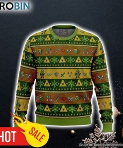 Link Adventure Legend of Zelda Ugly Christmas Sweater 3D For Men and Women