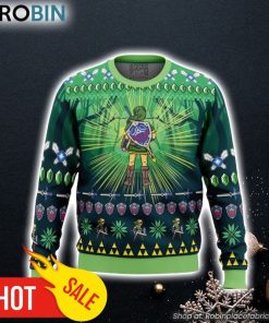 Link Legend of Zelda Ugly Christmas Sweater 3D For Men and Women