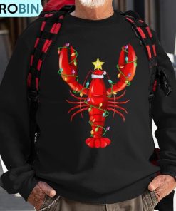 lobster-lighting-xmas-tree-matching-lobster-christmas-ugly-christmas-sweatshirt-1