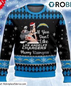 Los Angeles Chargers Kissmyass Ugly Sweater