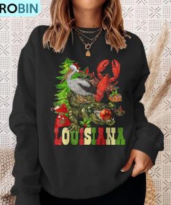 louisiana-cajun-christmas-crawfish-pelican-alligator-xmas-ugly-christmas-sweatshirt-4