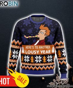 Lousy Year Futurama Ugly Christmas Sweater 3D For Men and Women