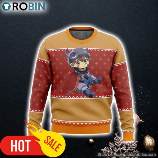 Made in Abyss Reg Ugly Christmas Sweater 3D For Men and Women