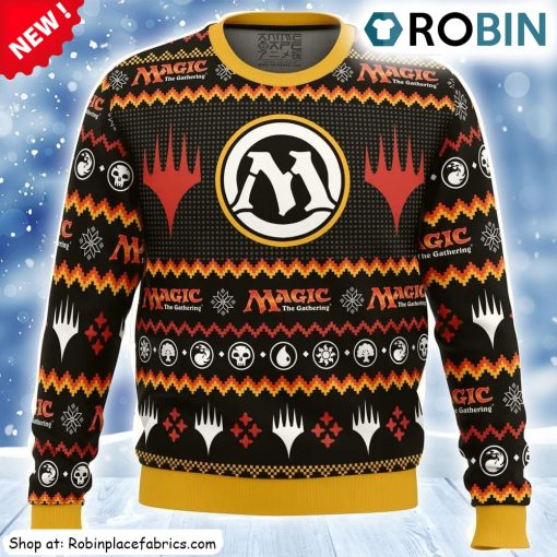 Magic Arena V2 Magic The Gathering Ugly Christmas Sweatshirt, Sweater